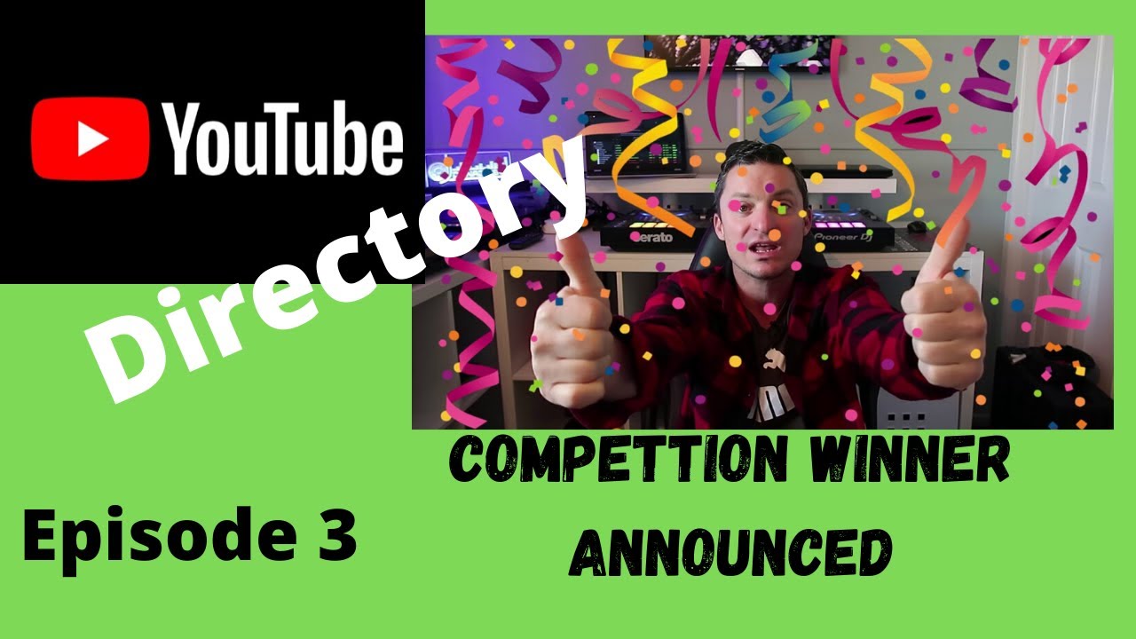 Headphone Winner Announced! Youtube DJ Directory Episode 3, Super Subscriber Shoutout!