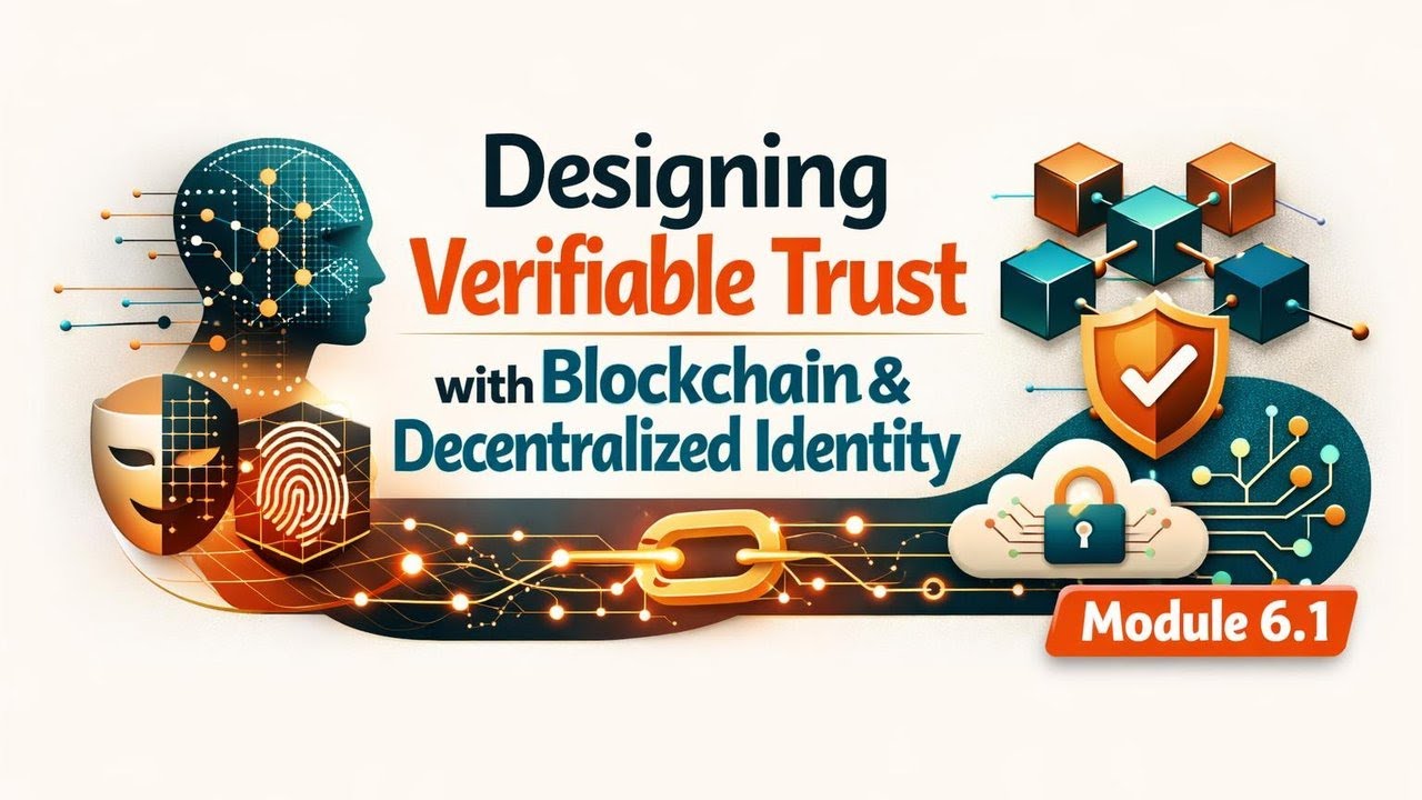 Designing Verifiable Trust with Blockchain & Decentralized Identity | Module 6.1