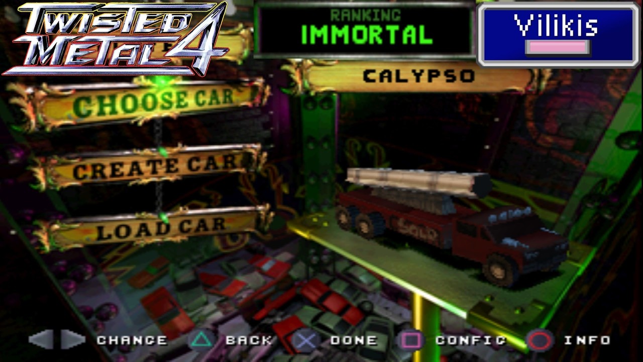Twisted Metal 4 - Calypso Tournament