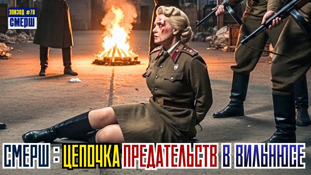 СМЕРШ: Драма Разведки |ЭПИЗОД №78| Контрразведка СМЕРШ в Вильнюсе: Охота На Коллаборационистов