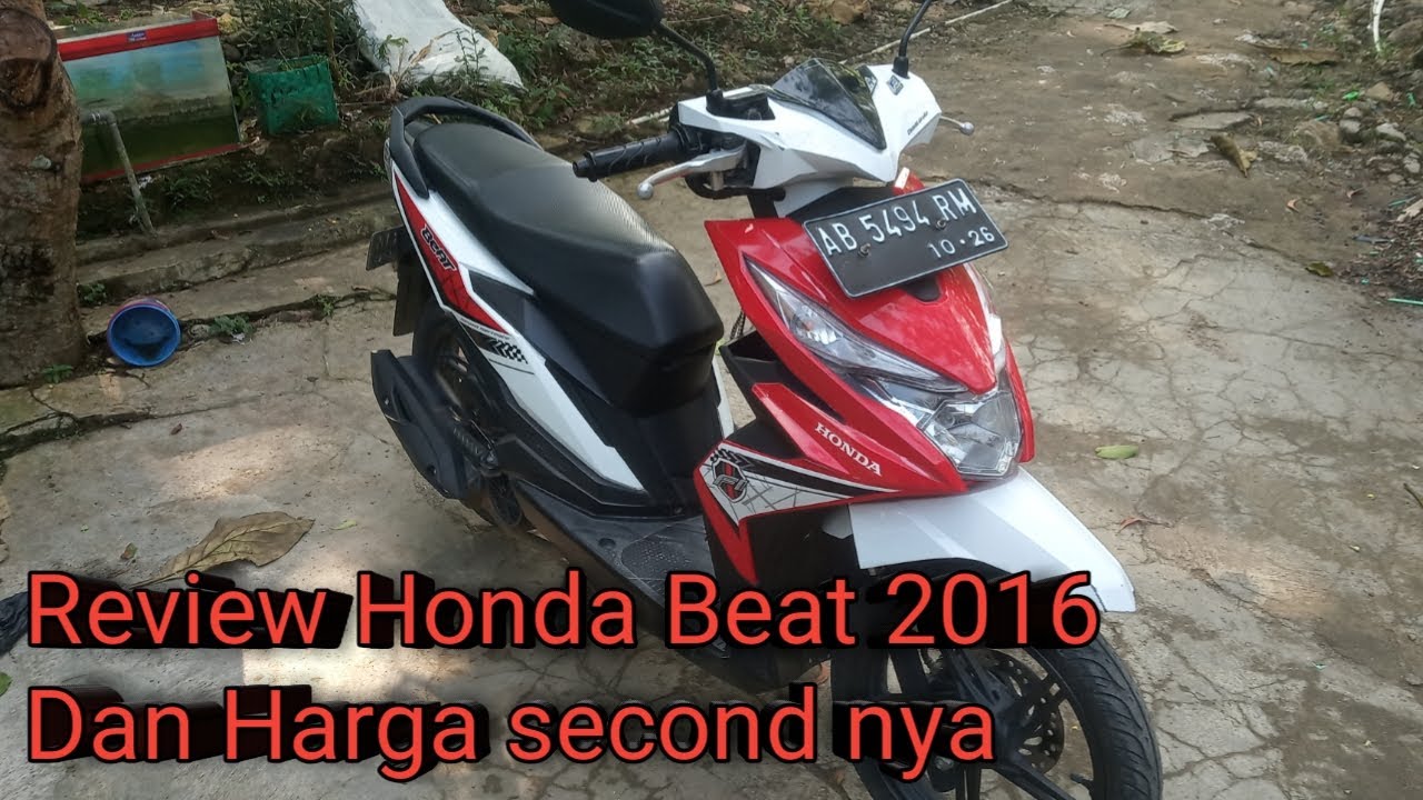 REVIEW HONDA BEAT 2016 BARANG ISTIMEWA SERASA BEAT 2022 TERBARU DAN INFO ABDET HARGA BEKAS NYA