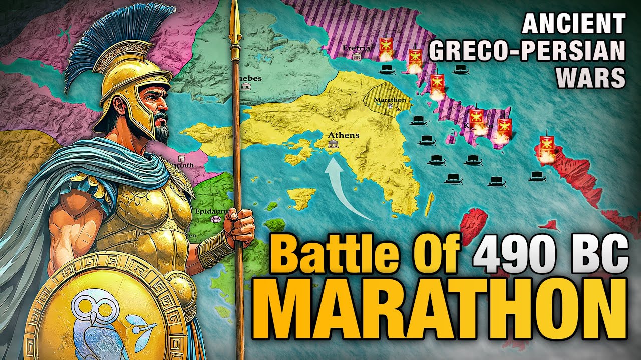 The First Clash: Battle of Marathon (490 BC) | Greece vs. Persia Begins