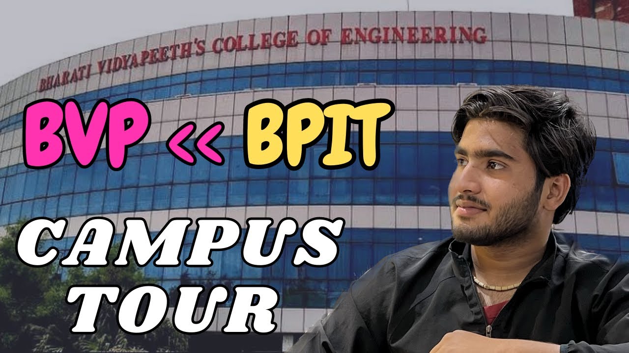 Bhartiya Vidyapeeth College Of Engineering Campus Tour Vlog | Bvcoe Full Tour | #ipu