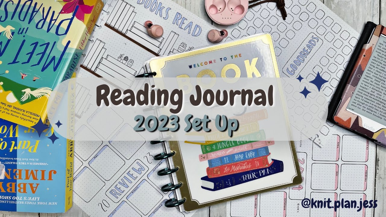 2023 Reading Journal Set-up || collab with @planwithilysse
