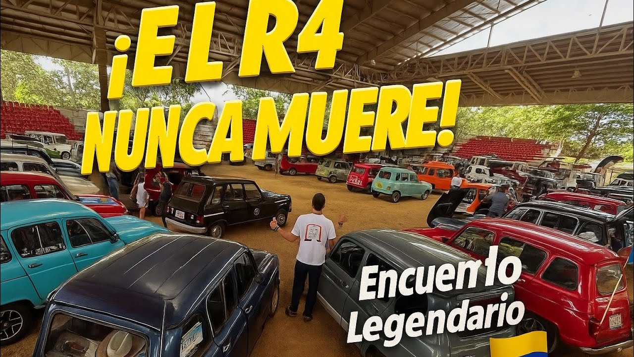 ¡Mira cómo estos Renault 4 conquistan Colombia en 2025!