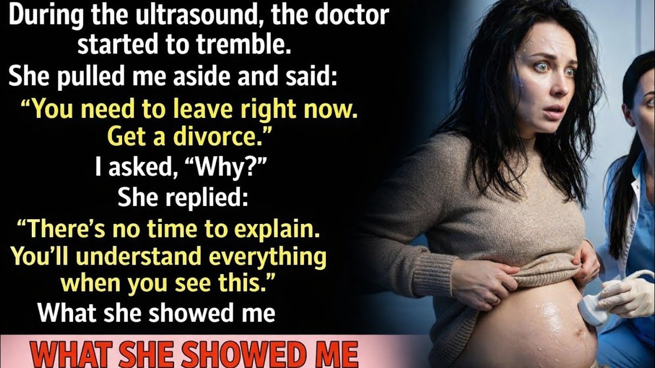 During the ultrasound, the doctor started to tremble and said, ‘Get a divorce today.’I didn’t und...