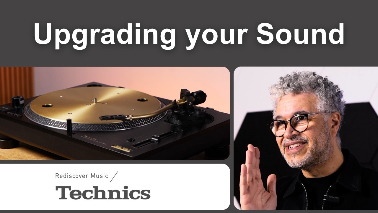 3 ways to upgrade the sound from your Technics turntable!