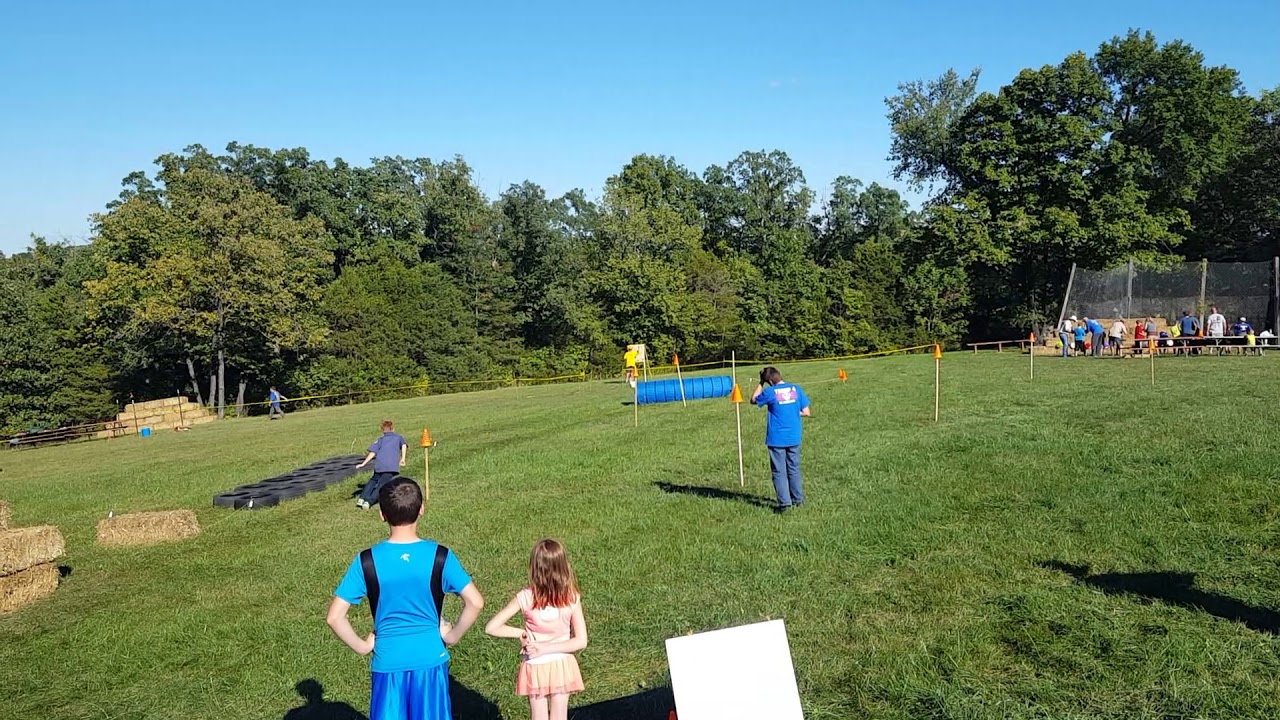 Zack presents: Cub Scout obstacle course