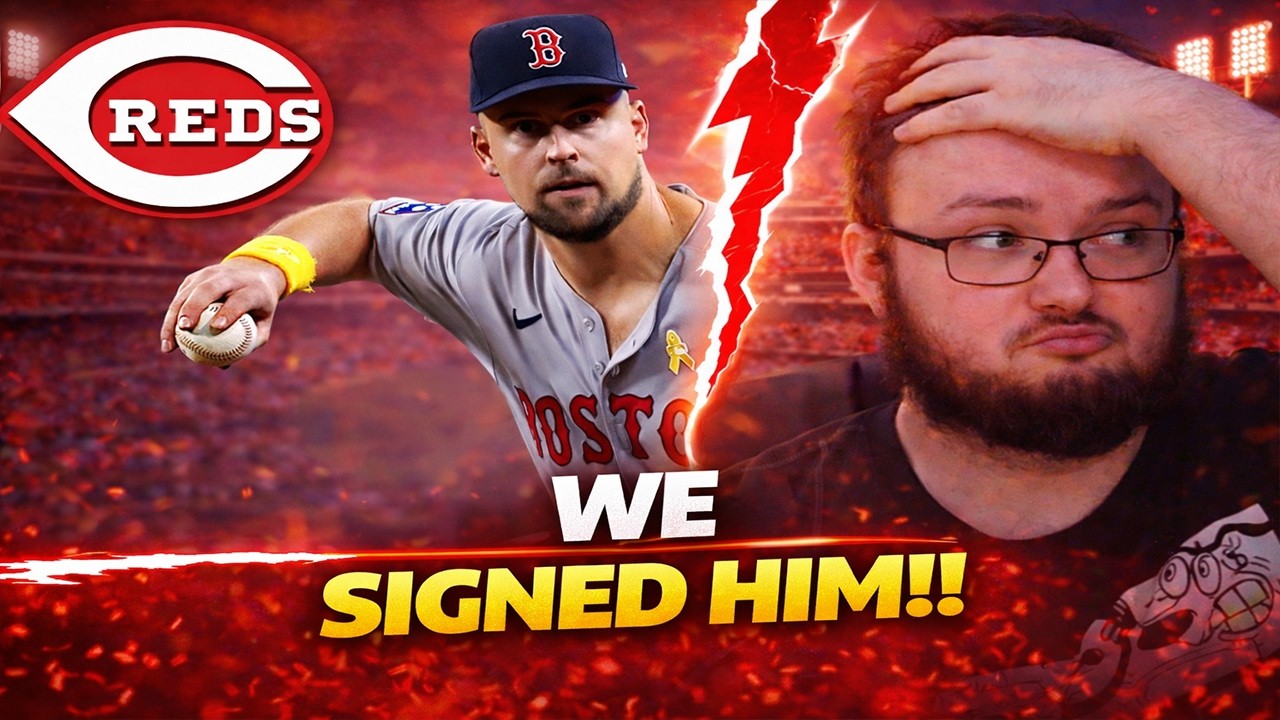 CINCINNATI REDS FAN REACTS TO THE REDS SIGNING NATHANIEL LOWE TO A MINOR-LEAGUE DEAL.............