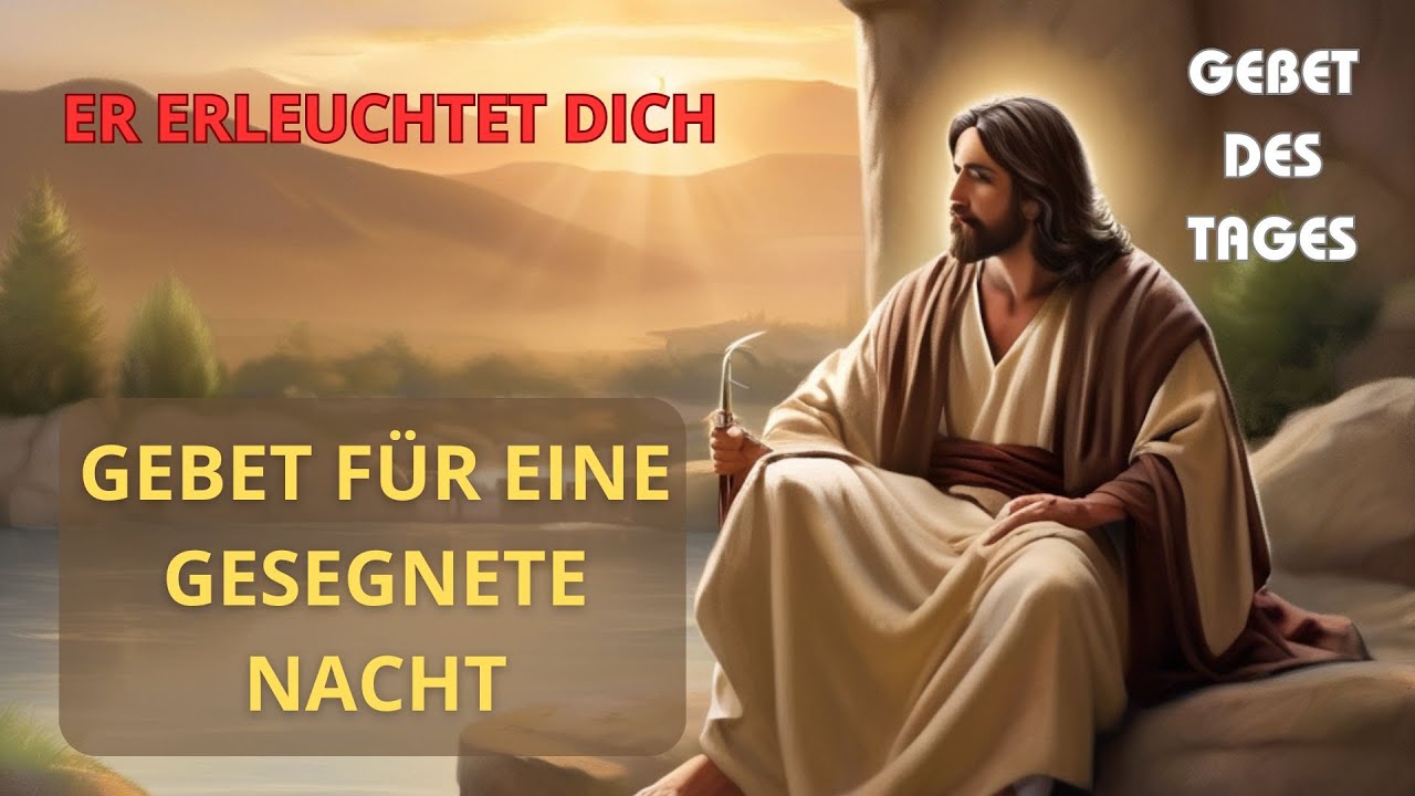 GEBET f&uuml;r EINE gesegnete NACHT - Gebet des Tages
