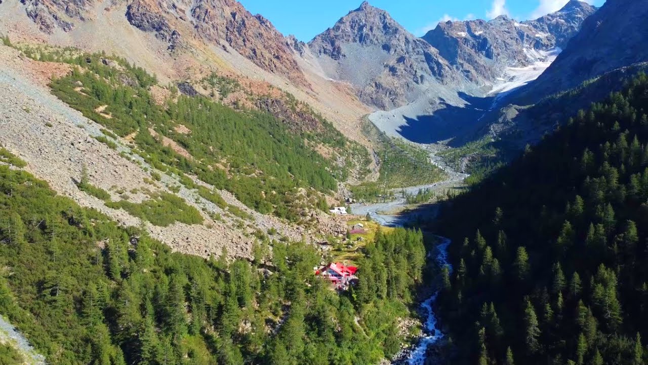 Alpe Ventina - Ghiacciaio e i Rifugi Ventina e Porro
