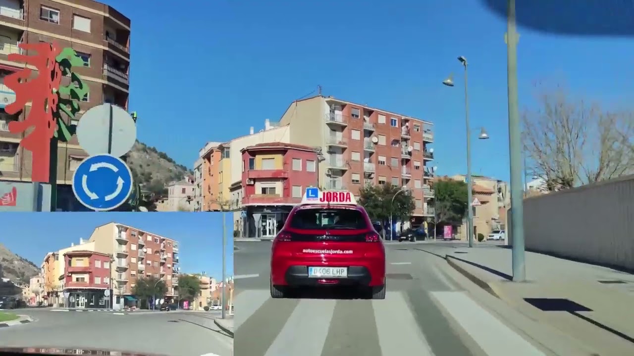 Recorrido de examen práctico 2 (Alcoy) / Autoescuelas Jorda