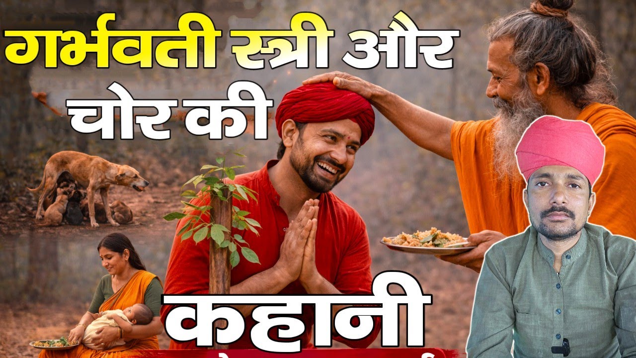 🛑 गर्भवती स्त्री और एक चोर की कहानी || पुण्य री मारवाड़ी बात || चम्पालाल प्रजापत बामणी 