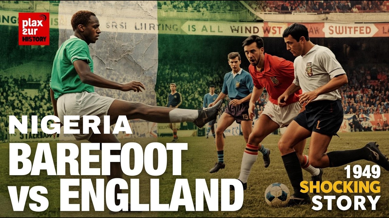 Untold story about the Nigeria and England match that Nigerians play barefooted