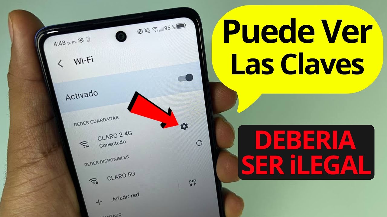 🕵️ Tu Teléfono Android Tiene un interruptor escondido que muestra las CLAVES de WIFI y Puedes...