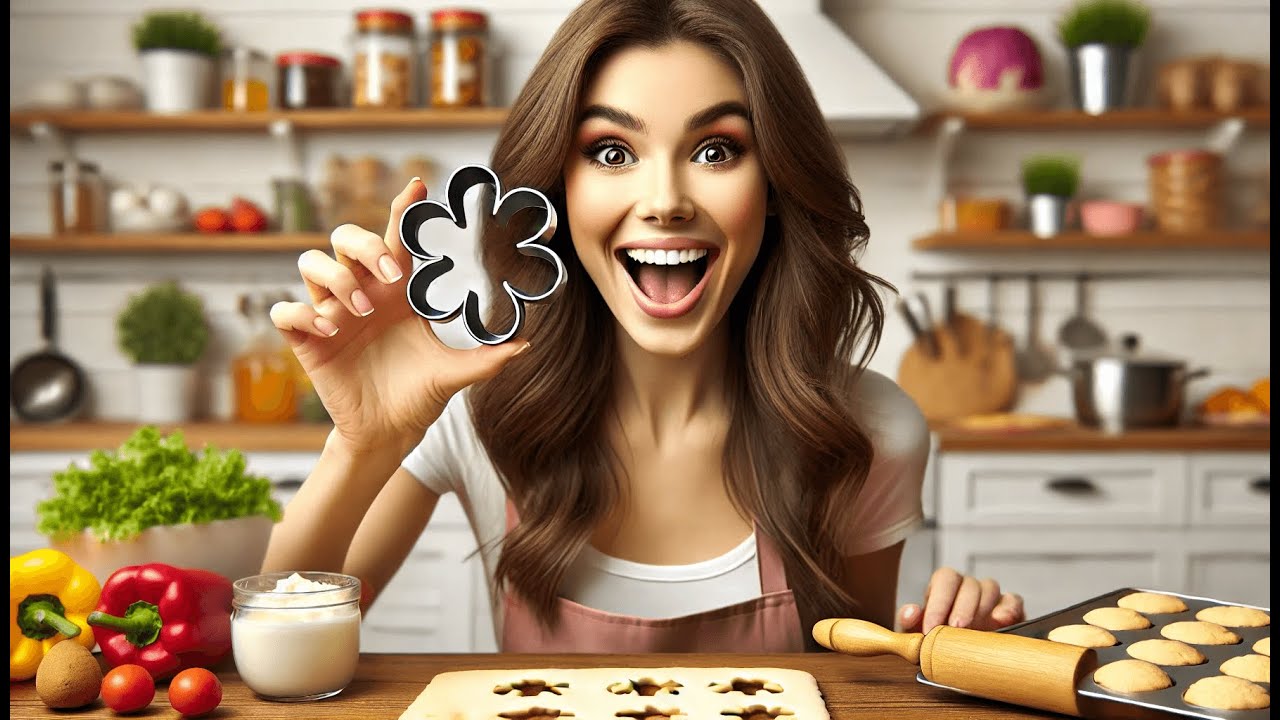 🌸 Sakolla Flower Cookie Cutters, 3D Cookie Cutter | Best Small Flower Cookie Cutter 🍪