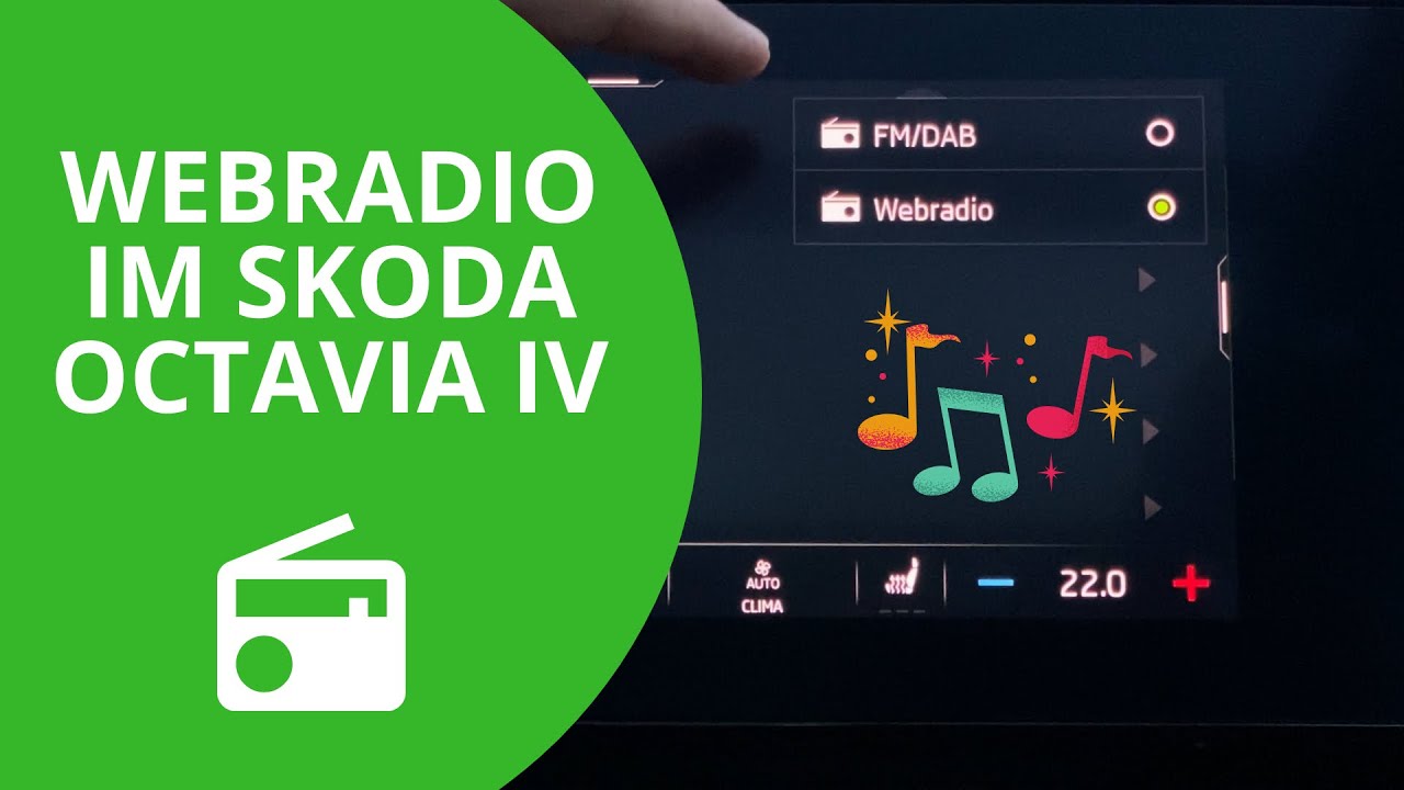 So aktivierst du das Webradio im Skoda Octavia IV 📻🎼