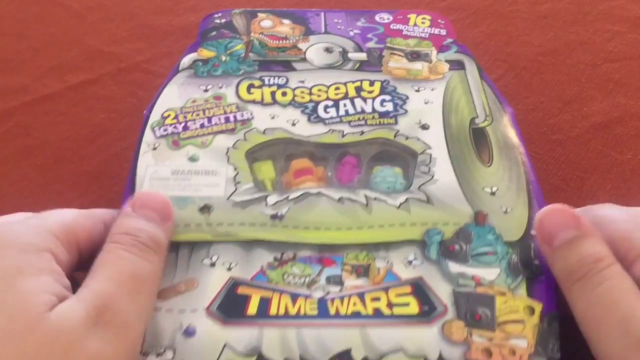 Grossery Gang S5 - Time Wars! Mega Pack Unboxing!