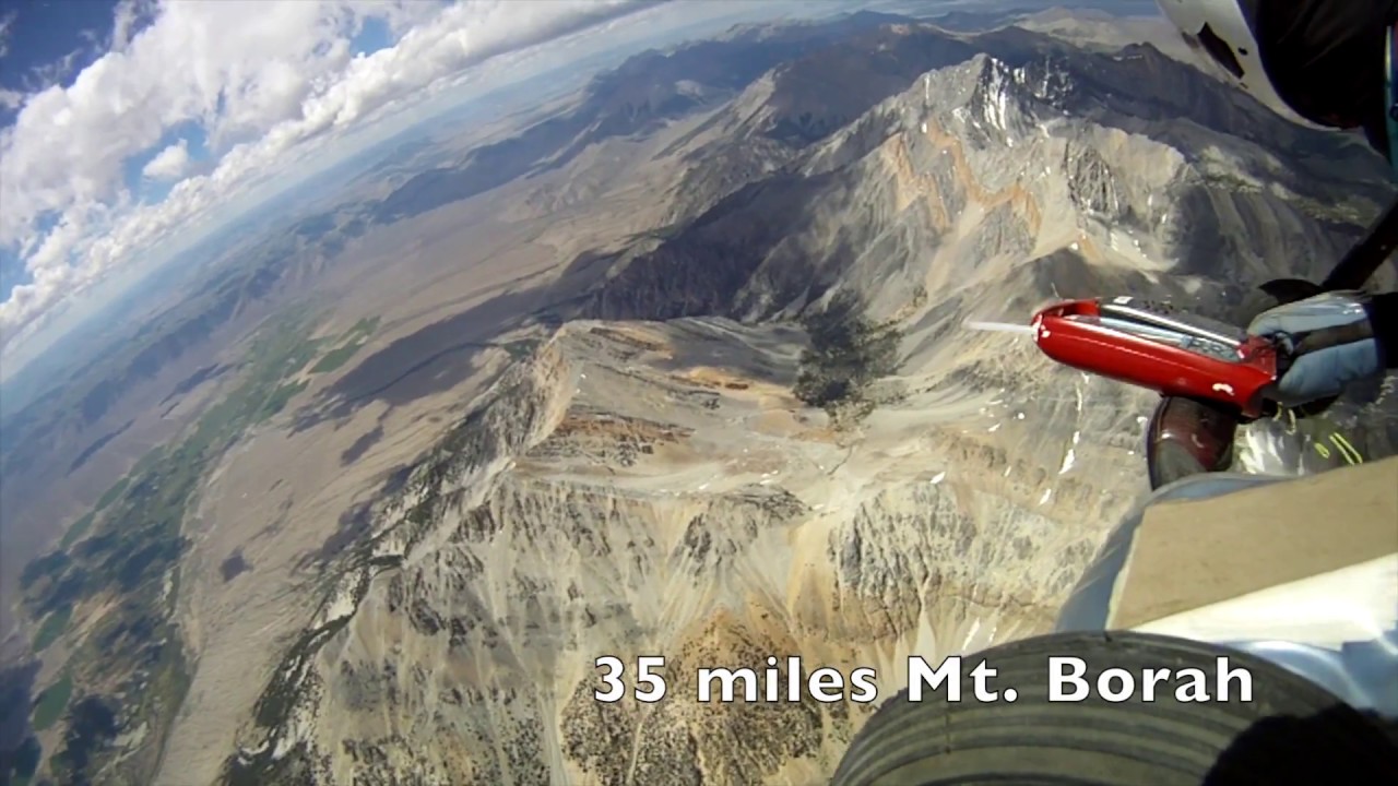 163 Mile Hang Glider Flight From King to Anaconda