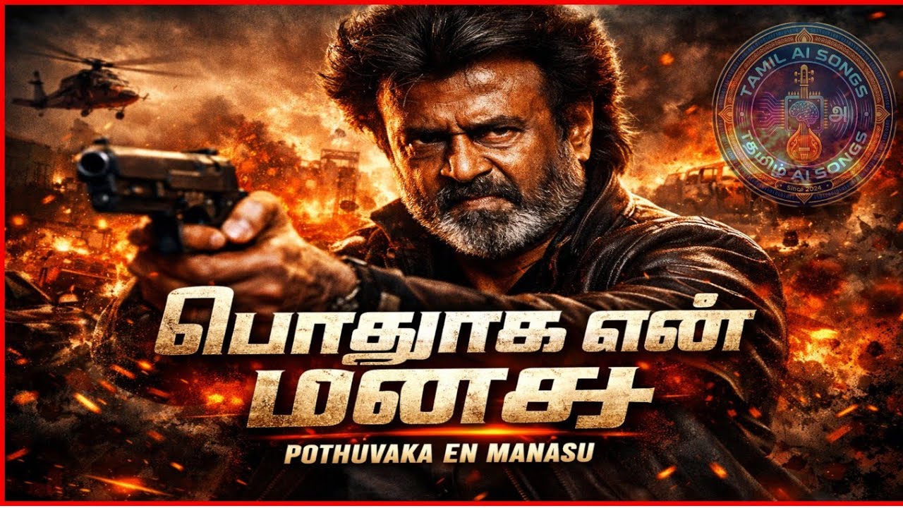 பொதுவாக என்மனசு | Pothuvaka En Manasu | Rajnikanth Movie Song | Latest Tamil Ai Song | Ai Tamil song