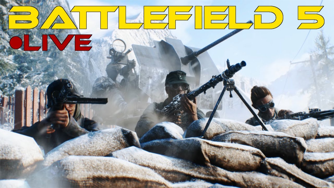 Battlefield 5: Multiplayer Live Gameplay PS4 (Deutsch / German)
