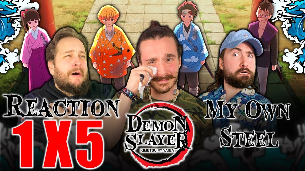 DEMON SLAYER 1x5 REACTION!!! | 