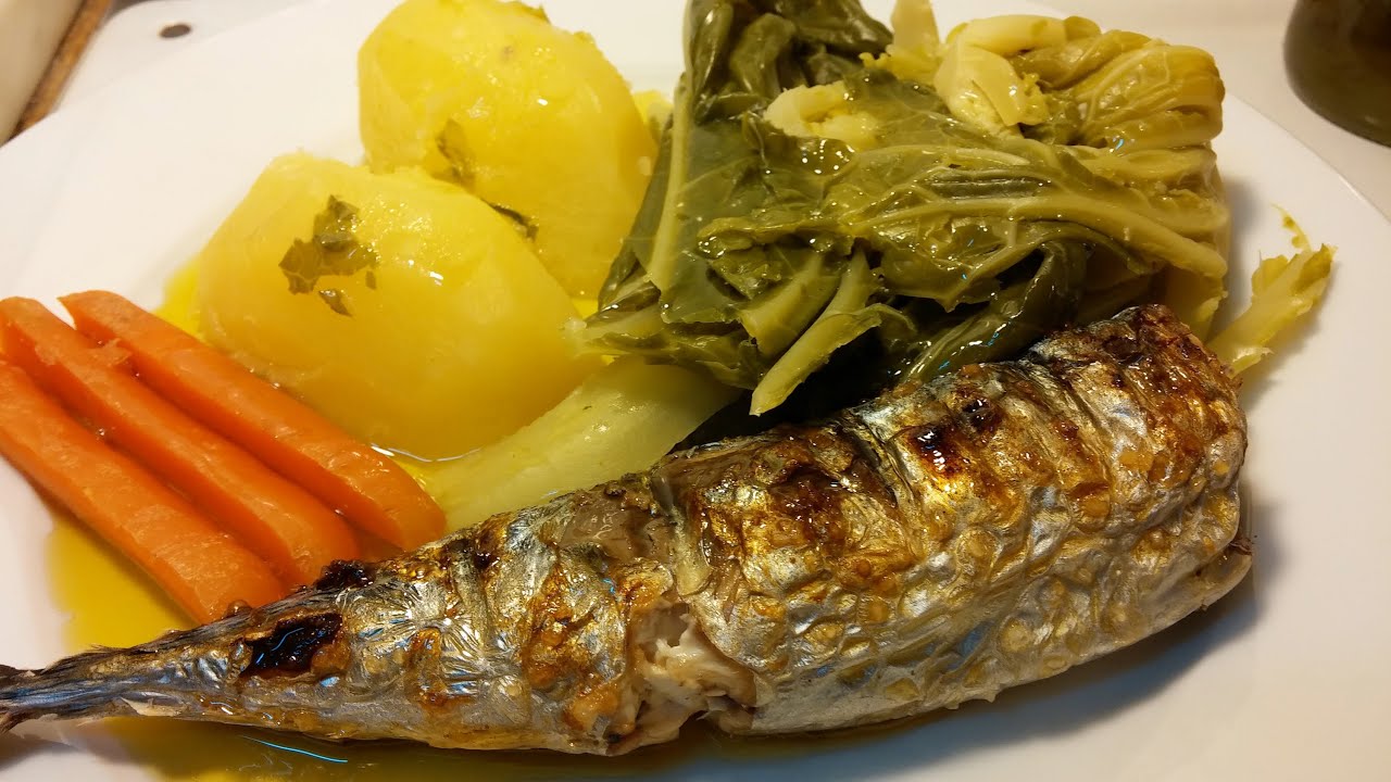 Receita de cavala grelhada com legumes by necasdevaladares