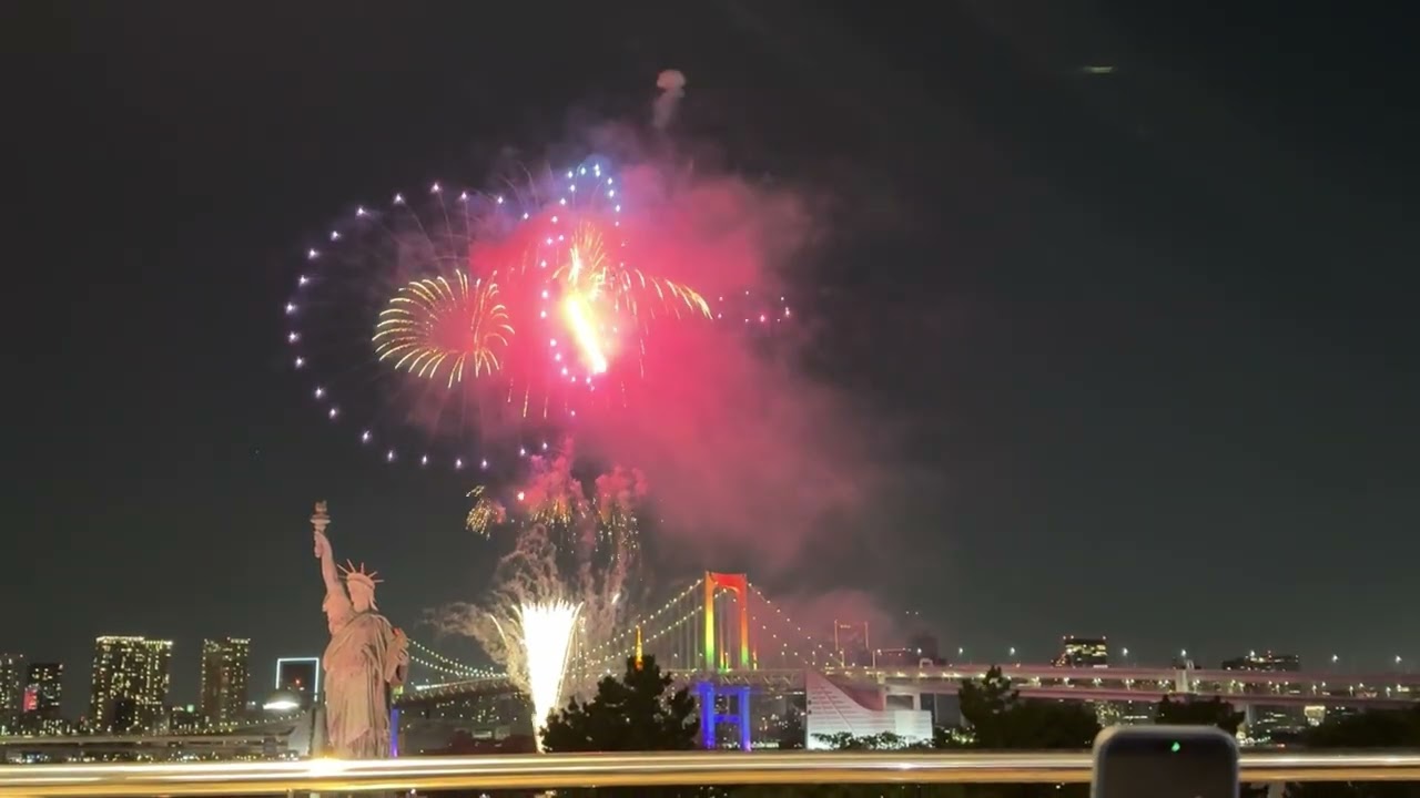 Odaiba Magical Fireworks Full Video 27/12/2025