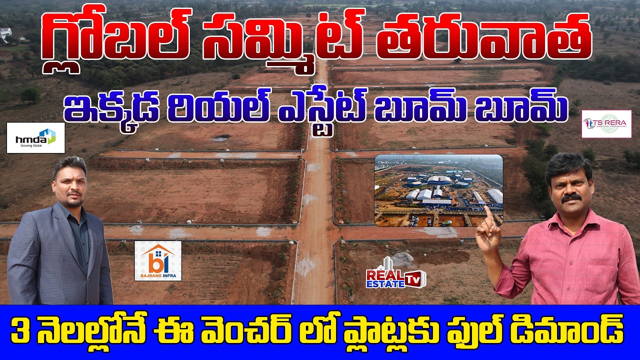 Villa Plots for Sale in CORE FUTURE CITY - MEERKHANPET || మీర్ ఖాన్ పేట్ లో బెస్ట్ విల్లా ప్లాట్స్