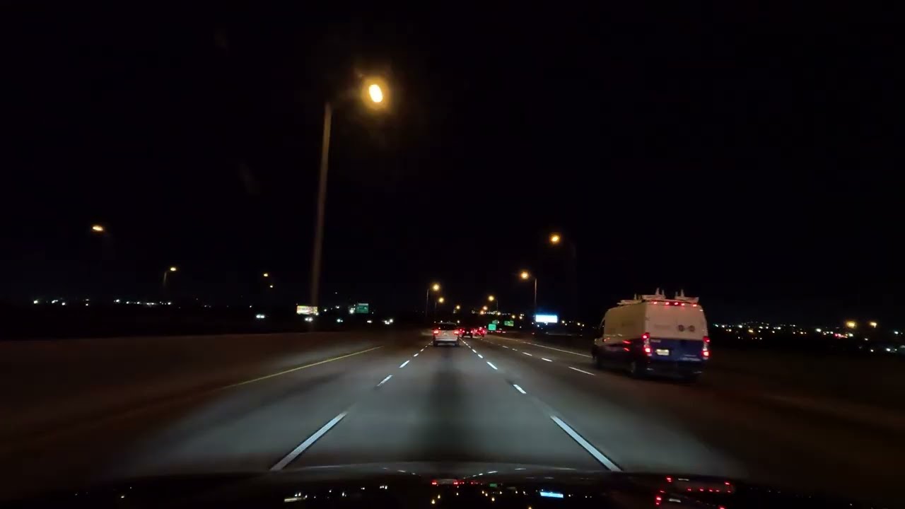 ⁴ᴷ Crescent City Connection (New Orleans to Westwego) (Night) [4K VIDEO]