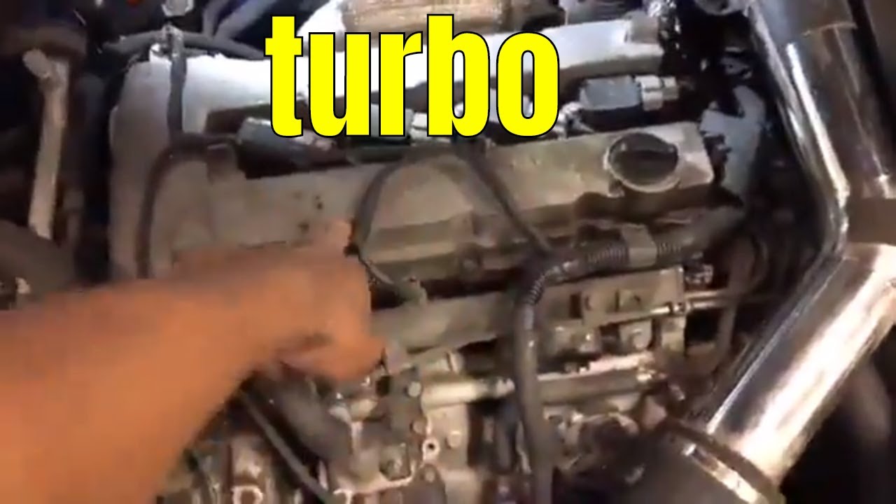 كيف يشتغل التيربو  démontage explication du turbo