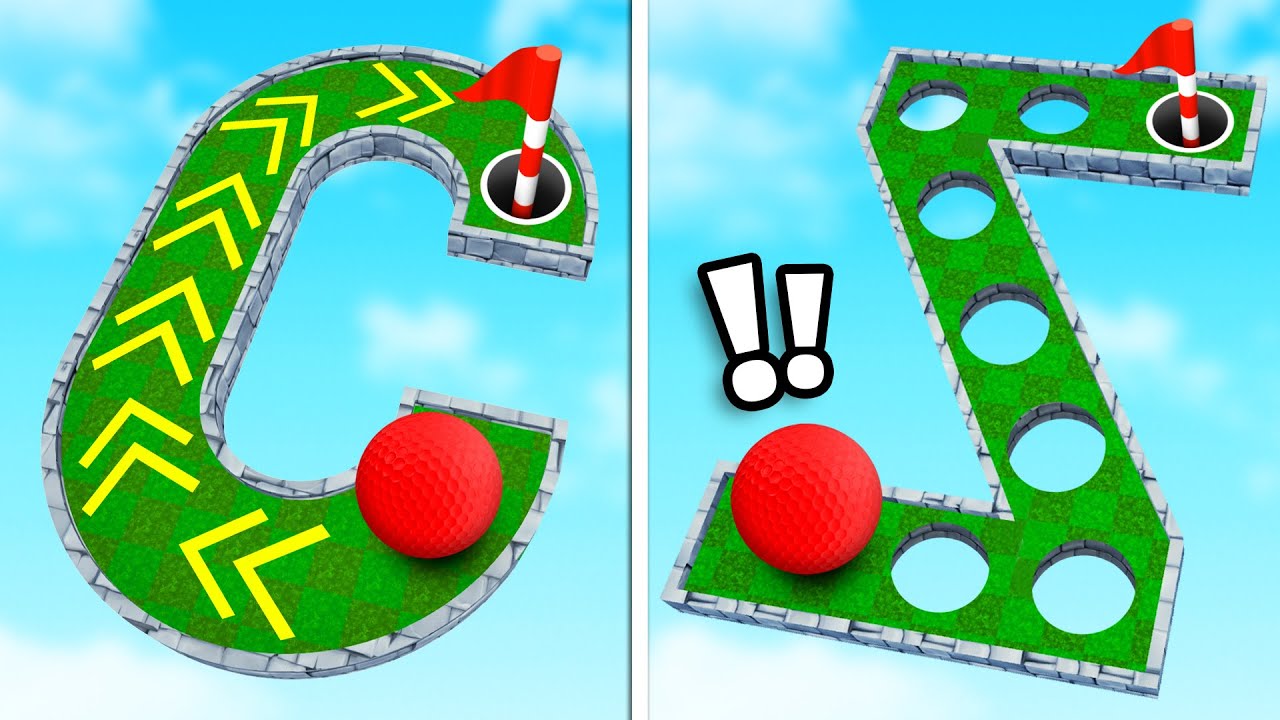 Golf It But Every Hole is a Different Letter...