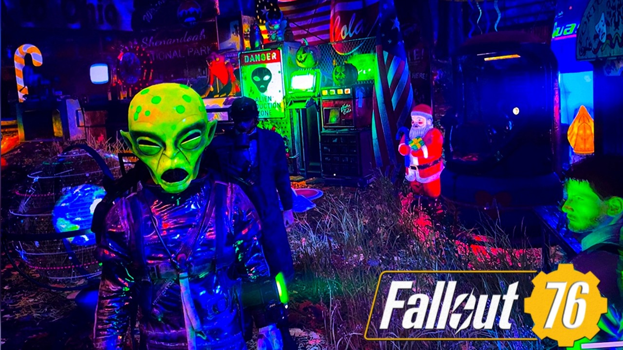 Fallout 76 invasores de la Galaxia eventos, diarias online ps5 Gameplay Español  {4K ultra hd}