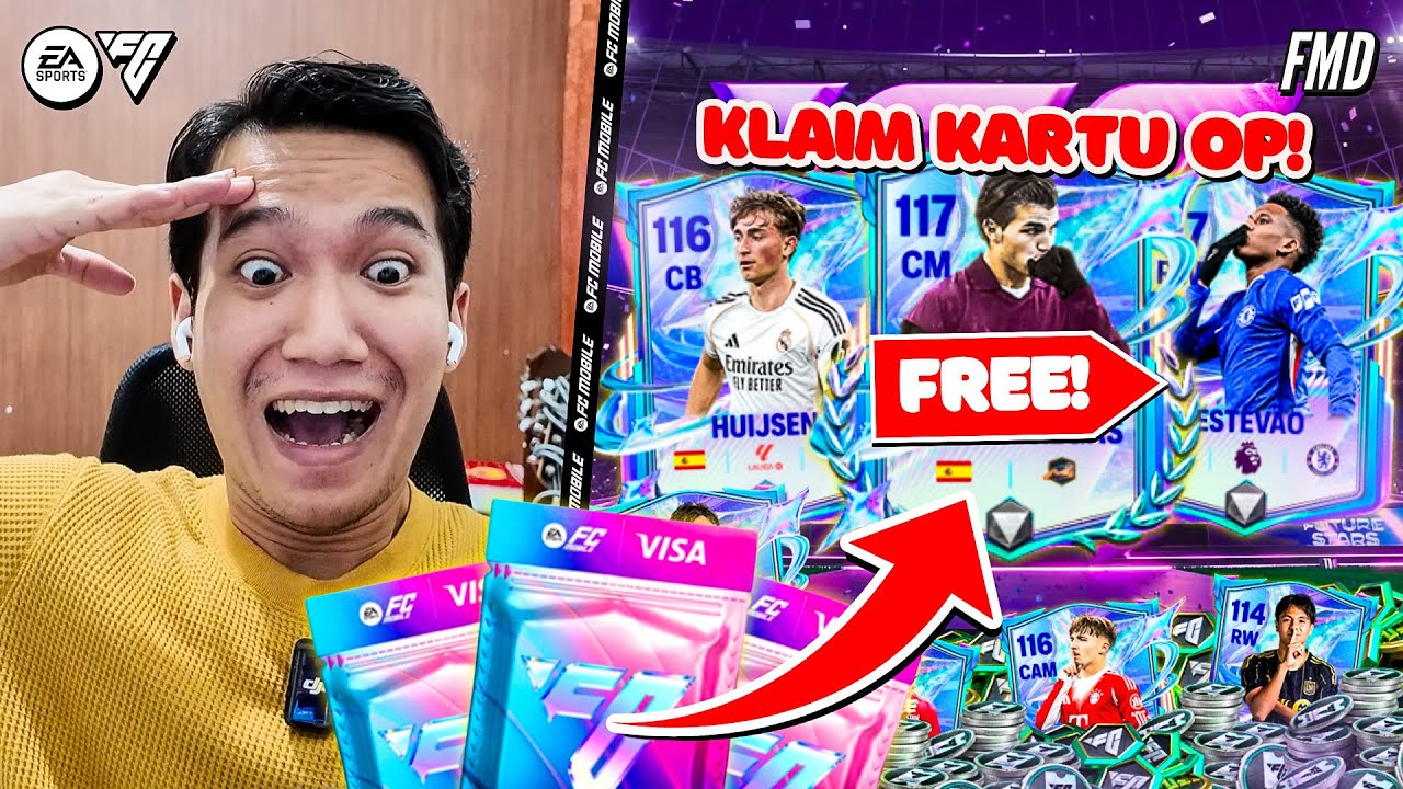ALL IN Draft Demi Future Stars & KLAIM Kartu OP?! EA Jadi Baik (?) | FC Mobile Indonesia