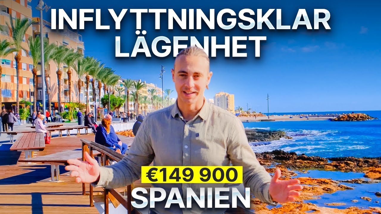 Centralt boende i Spanien 🇪🇸 Stilren lägenhet med balkong & AC | Alegria Real Estate