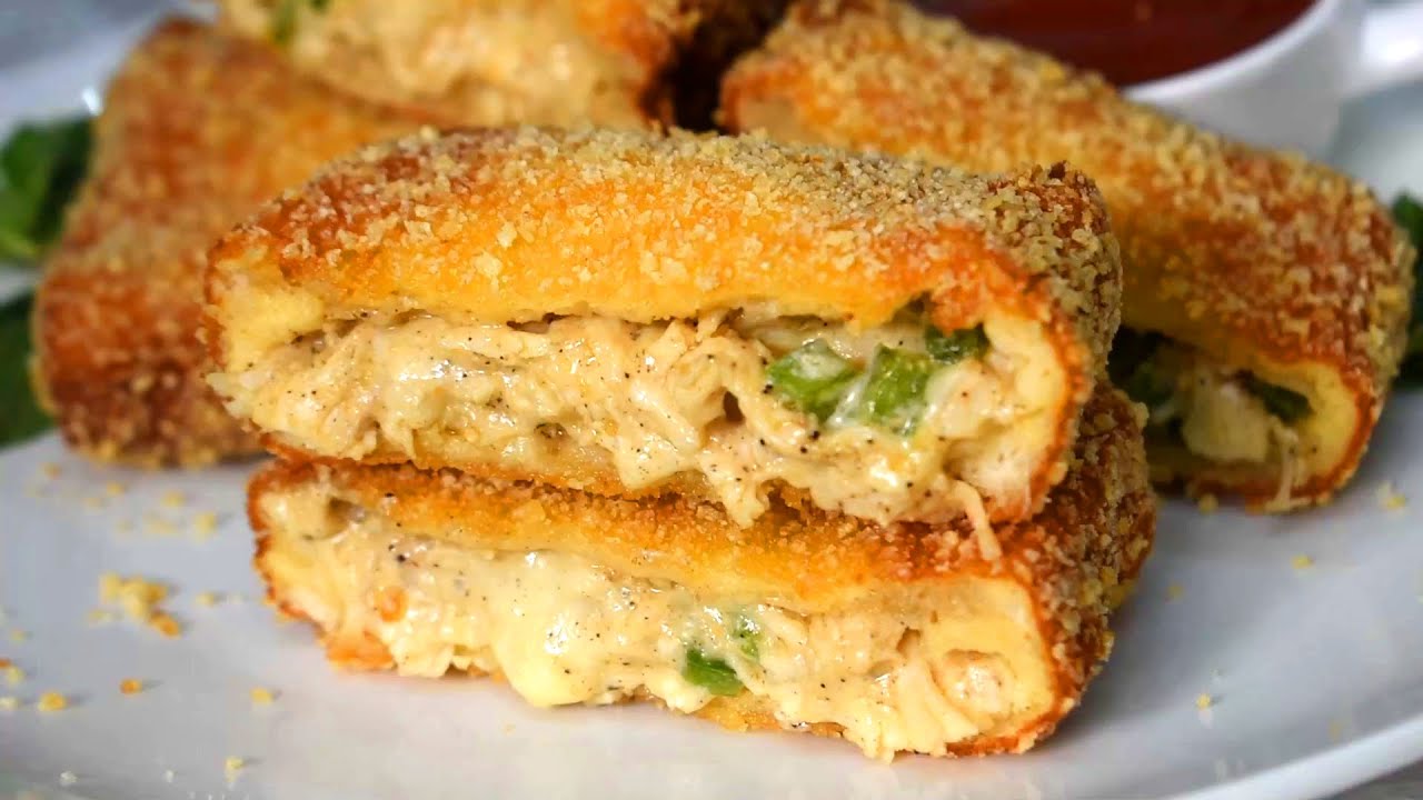 Chicken Bread Parcel by Lively Cooking