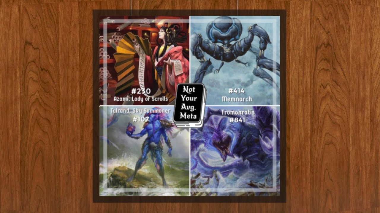 NYAM EP. 2: Mono Blue Showdown. Azami vs Memnarch vs Tromokratis vs Talrand MTG EDH Gameplay Video