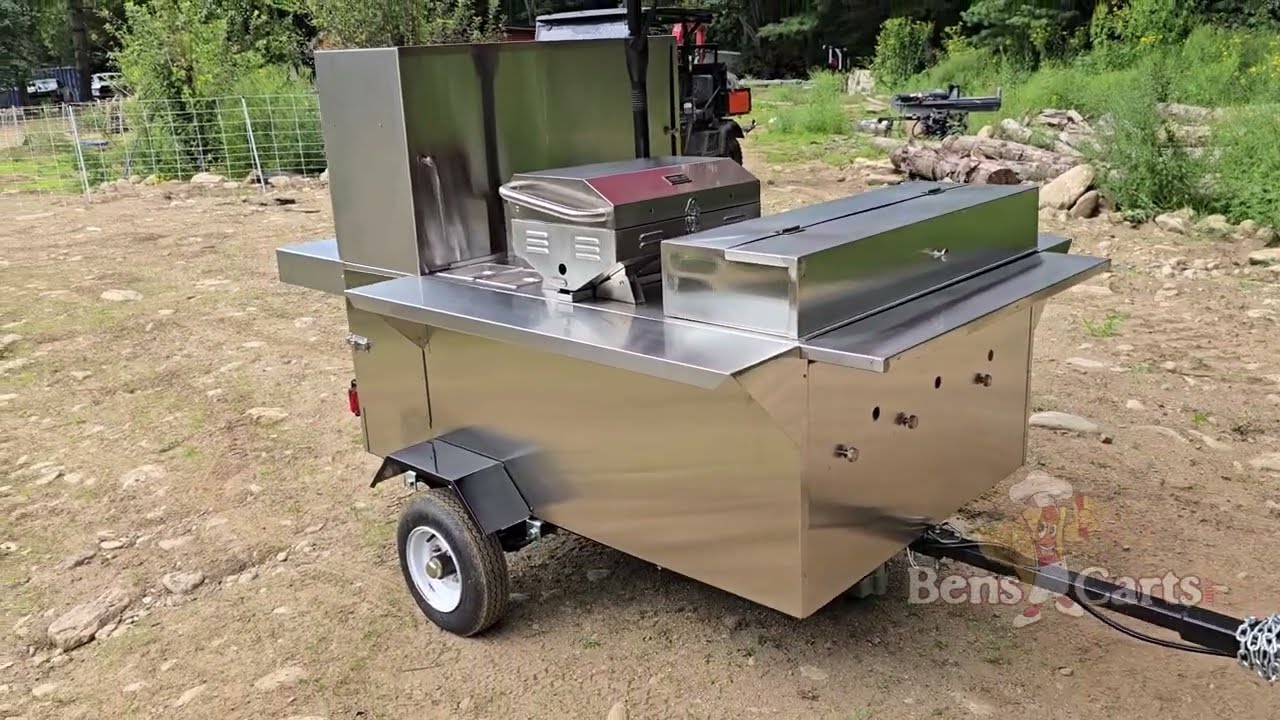 Freedom Dawg Hot Dog Cart Walkthrough:  Pick Up in 24 Hrs, Ships in 48