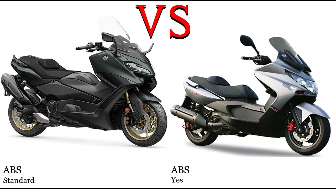 Yamaha TMax 560 vs Kymco Xciting 500 Test specification comparison
