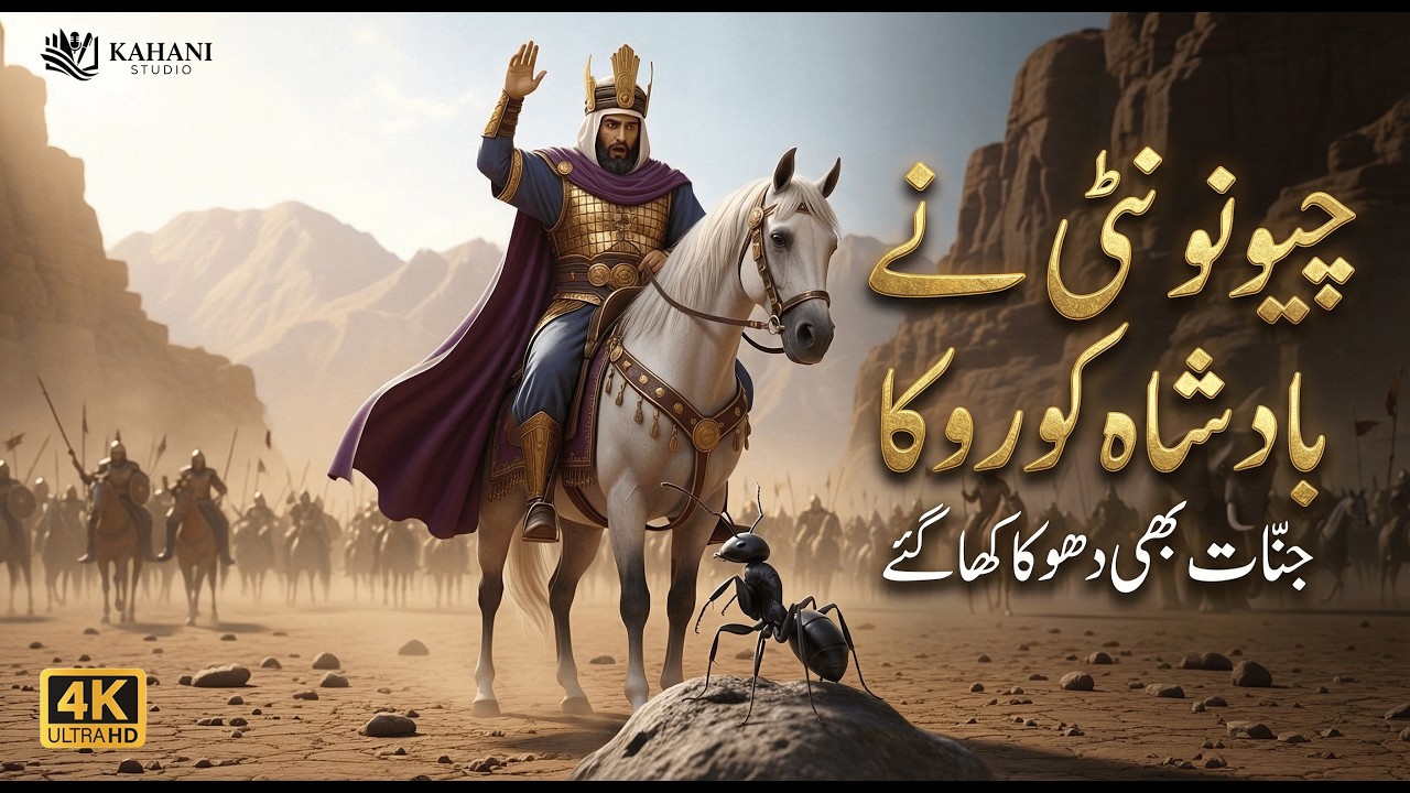 Sheeshe Ka Mahal ✨ | Jinn Bhi Dhoka Kha Gaye! ⚔️ | Hazrat Suleman (A.S) Ki Imaan Afroz Kahani