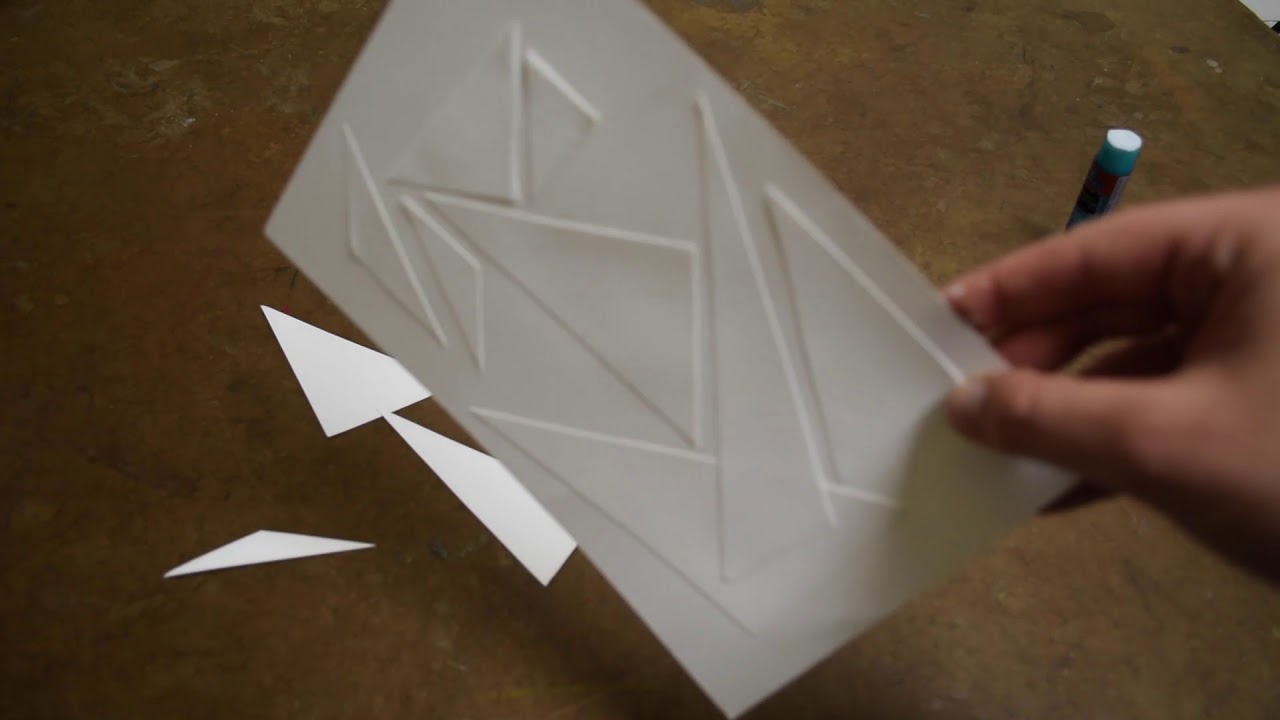 Art Outside the Classroom : Frottage Monoprinting