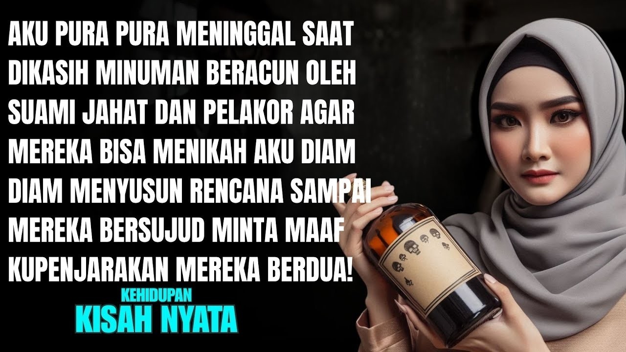 AKU PURA PURA MENINGGAL SETELAH MINUM RACUN DIMINUMAN YANG DIKASIH OLEH SUAMI DAN PELAKOR JAHAT