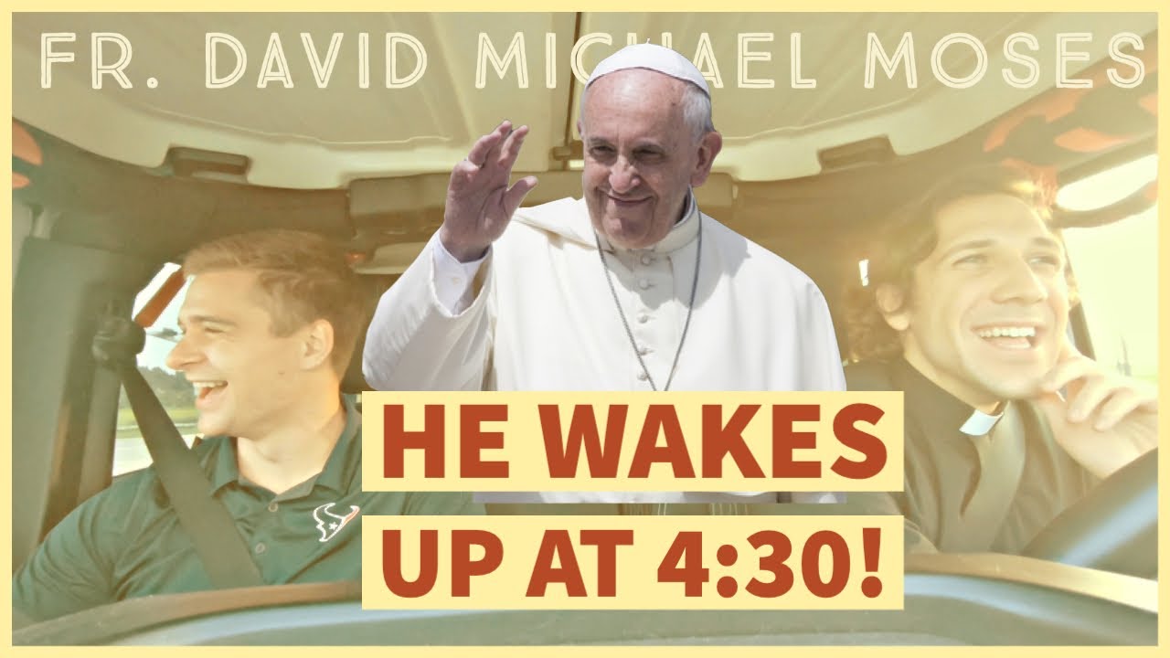 I LIVED LIKE POPE FRANCIS FOR A DAY | Priest Vlog