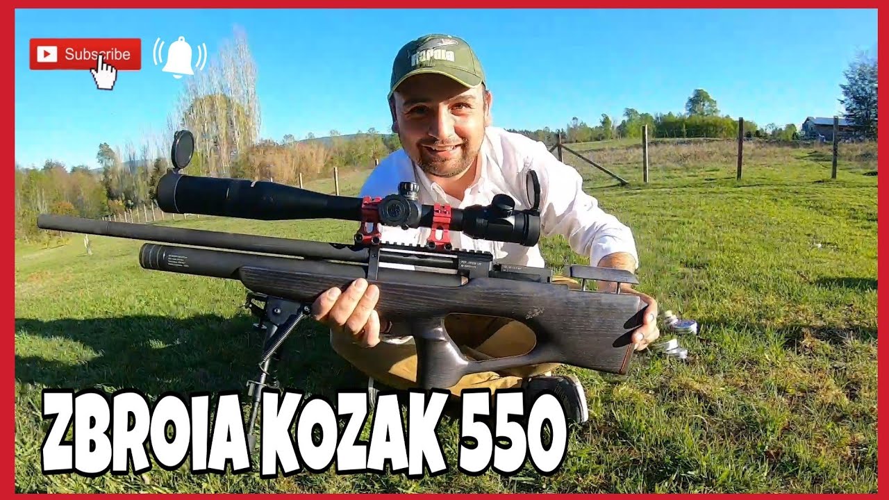 👌 Rifle PCP Zbroia Kozak 550 calibre 5,5