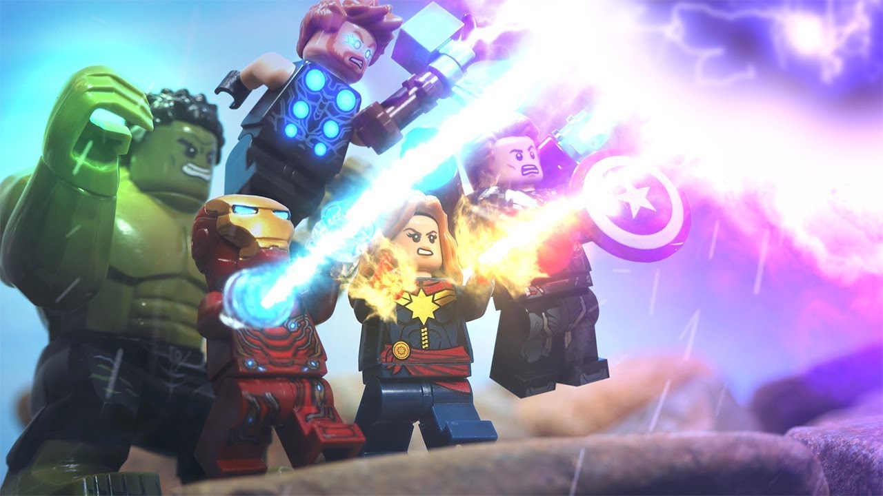Lego Avengers Infinity War Full Wakanda Titan Battle Lego Stop Motion