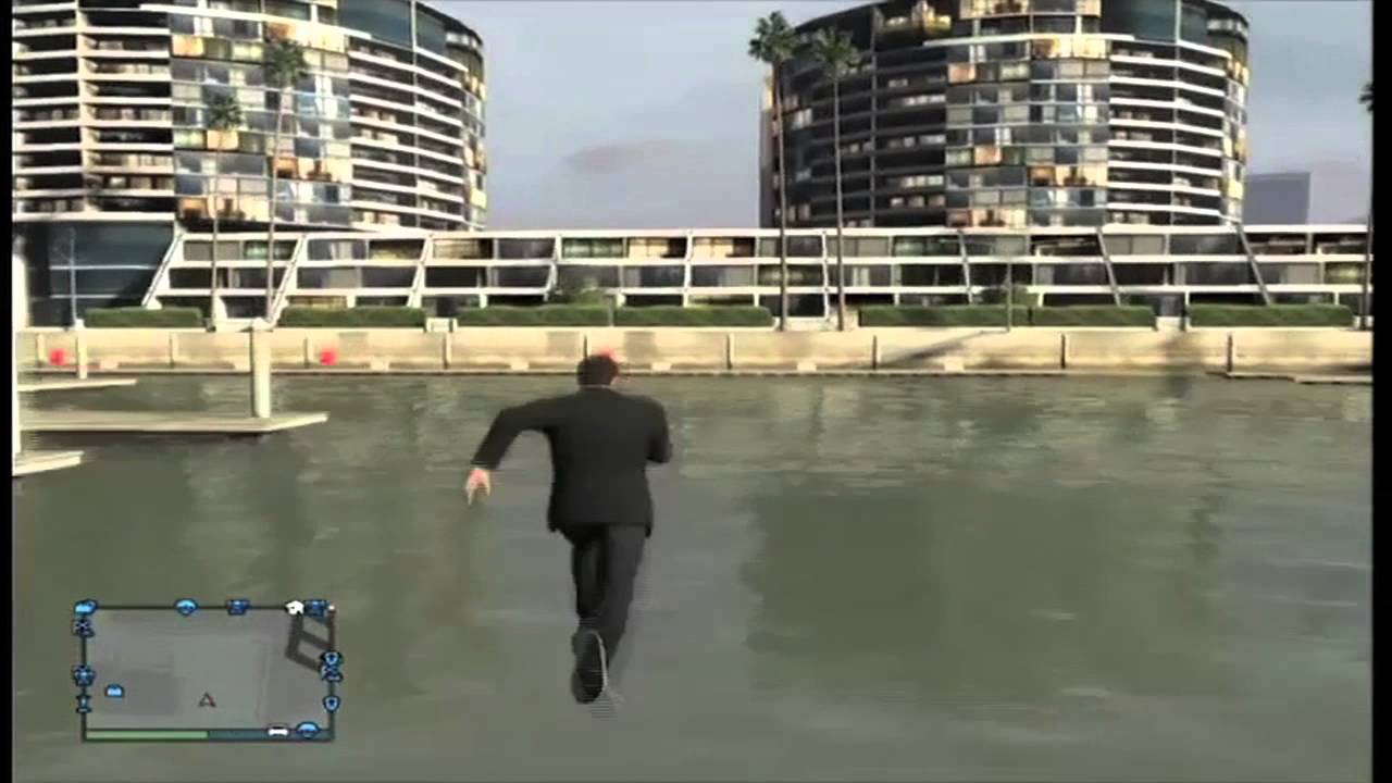 GTA5 Walk on Water Glitch