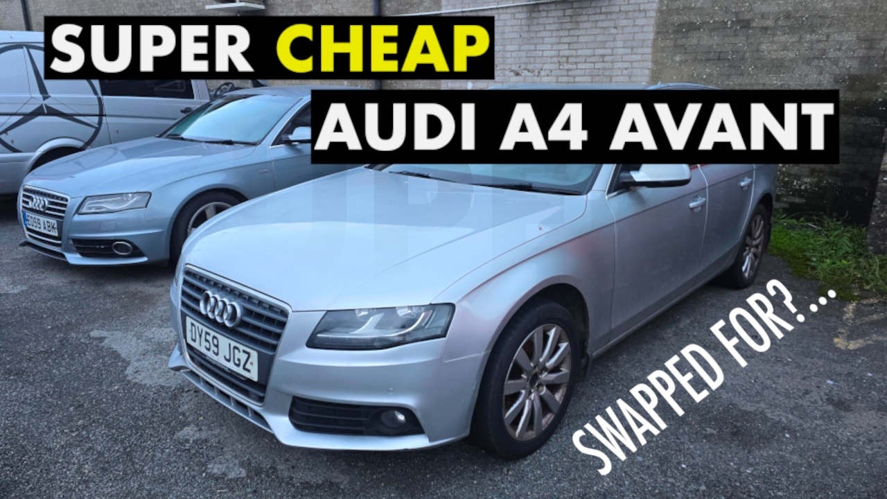 I Got an Audi for Less than a shop at Asda...probably