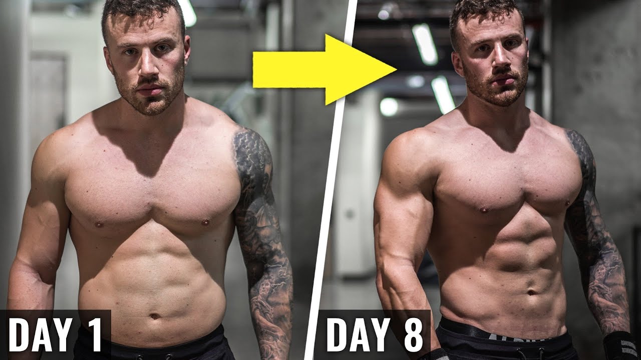 How I get SHREDDED in 30 Days (FULL DAY + TIPS)