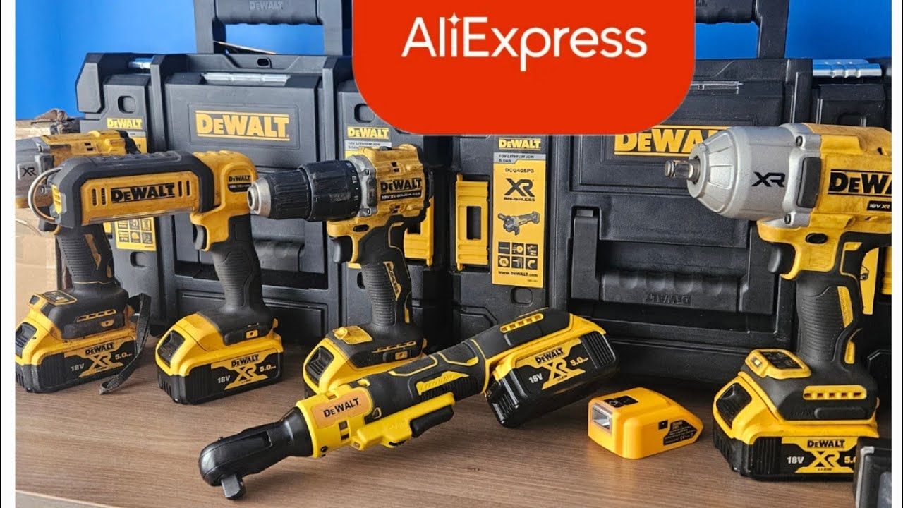 KLUCZ GRZECHOTKA 18V DCF512N  FAKE DEWALT Aliexpres  Test