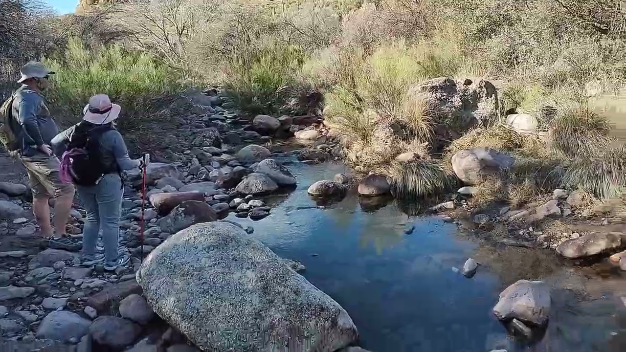Hackberry Springs loop trail off Second Water trail.
